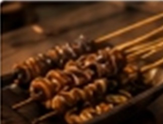 Sate Usus berbumbu bacem favorit di angkringan