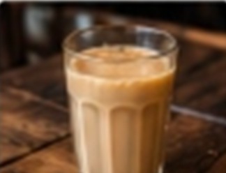 Segelas Wedang Jahe Susu hangat